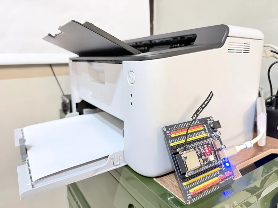 ESP32-S3 Wi-Fi Bridge for a USB Printer - Hackster.io