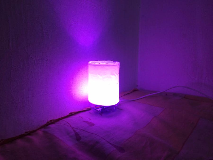 Easy IoT RGB Bed Lamp from Used Stuff