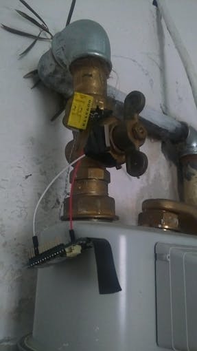 valve open, switch open