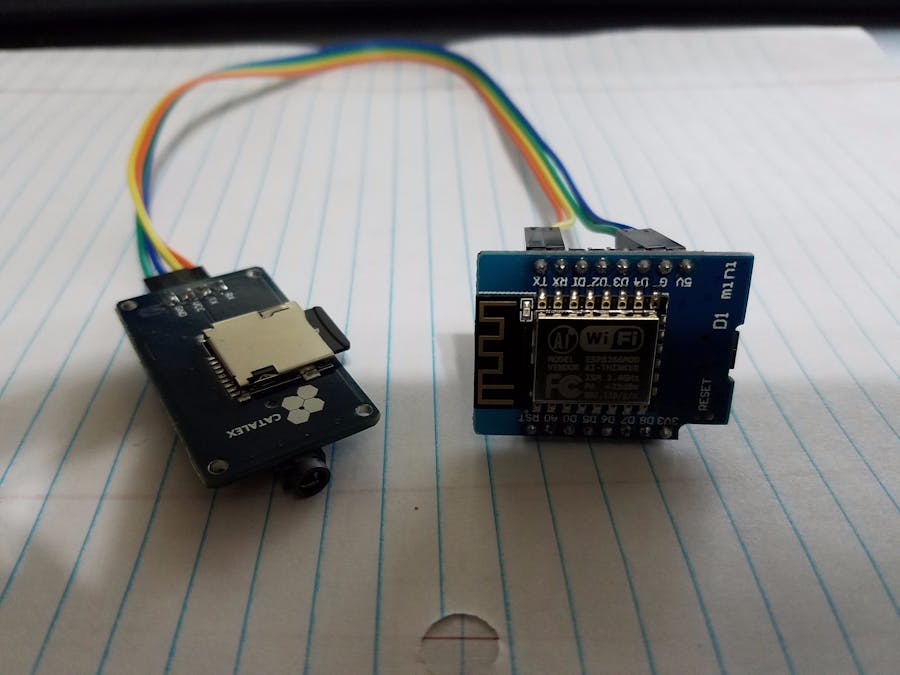 WiFi, Browser Controlled MP3 Player