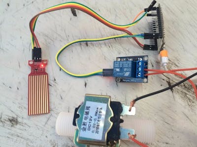IoT Water Control and Monitor Using NodeMCU & Cayenne