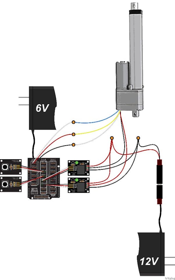 Control A Large Linear Actuator With Arduino Arduino