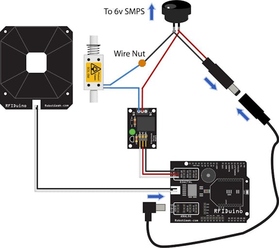 Arduino Controlled Lock Box with Solenoid and RFID - Arduino Project Hub