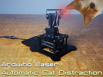 LazerDazer: Arduino Laser Cat Toy