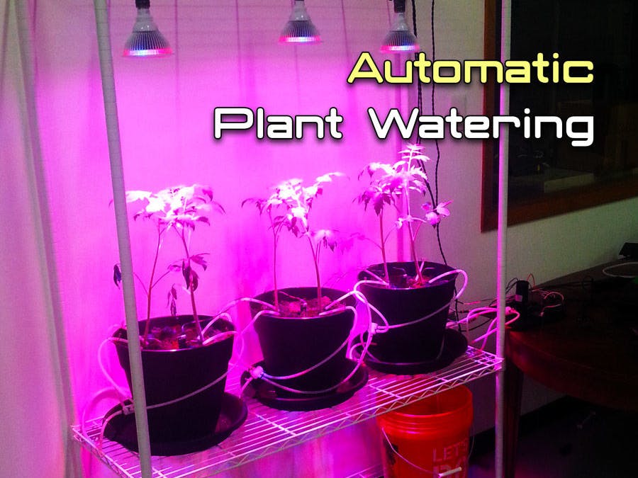 Automatic Plant Watering System with Arduino Circuit Diagram