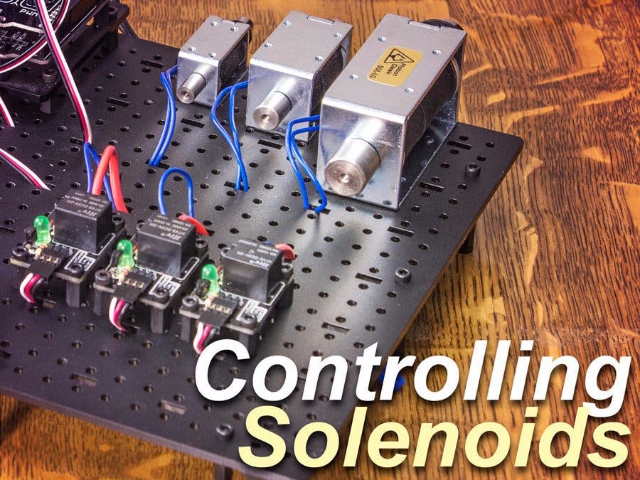 Control a Solenoid with Arduino - Hackster.io