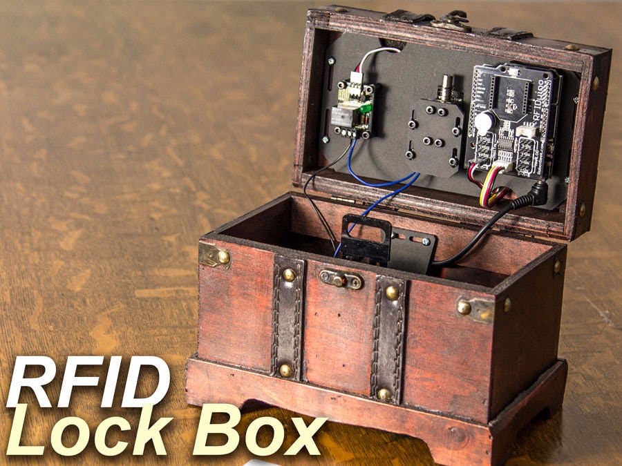 Arduino Controlled Lock Box with Solenoid and RFID