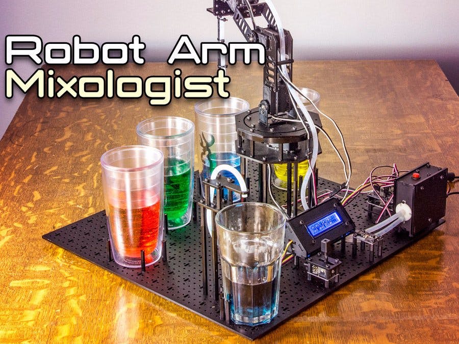 Arduino Robot Arm Mixologist - Hackster.io