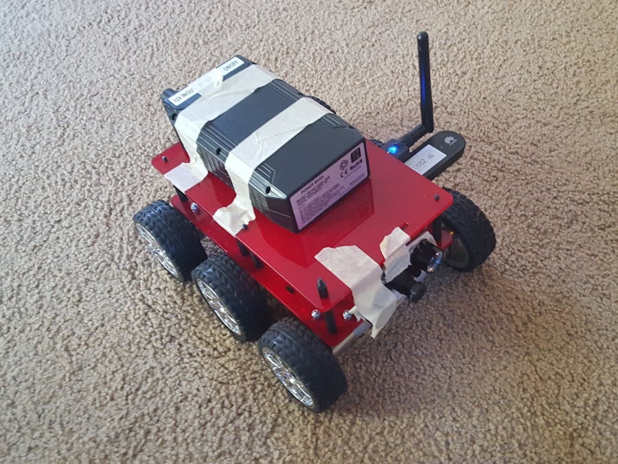 Long Range Cellular Robot Earth Rover