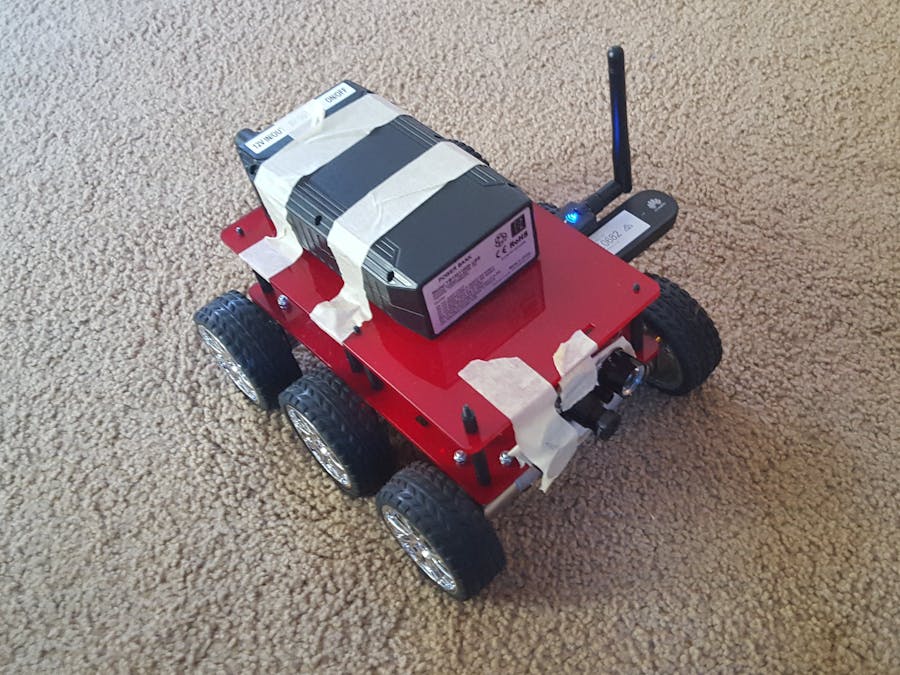 Long Range Cellular Robot Earth Rover