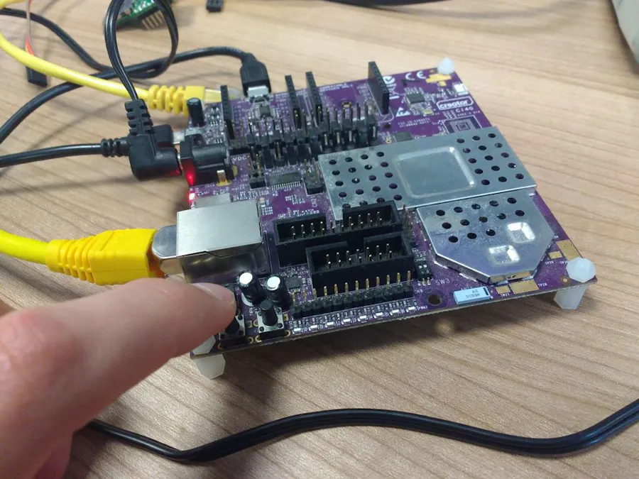 Creator Ci40 LED Switch