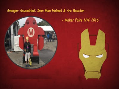 Avenger Assembled: Iron Man Helmet & Arc Reactor