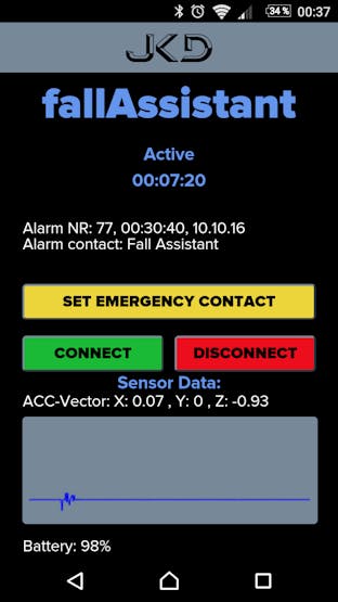 Fall Assistant Android App
