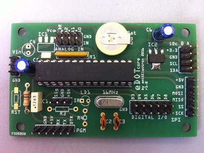 eDOTcore: A Bit More Than An Arduino Uno Board.