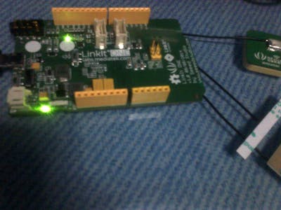 LinkIt ONE GPS Live Tracker with Cayenne