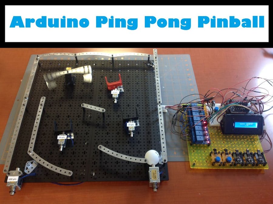Arduino Ping Pong Pinball