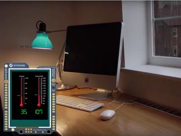 WiFi Temperature Sensor featuring 4Duino-24