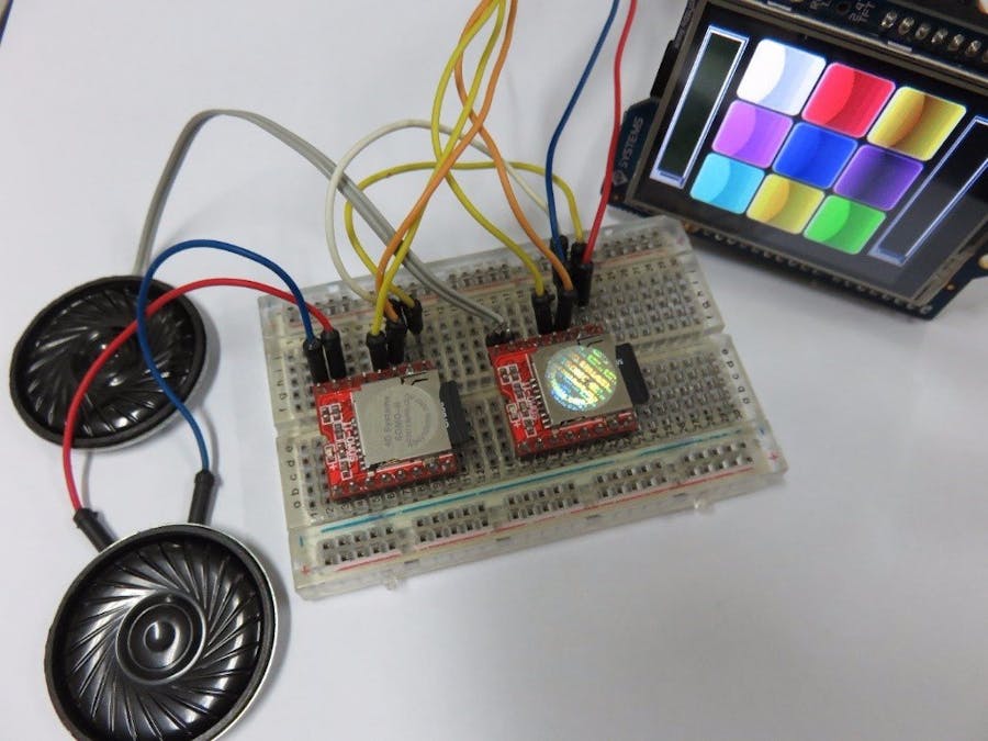 DJ Mixer featuring 4Duino-24