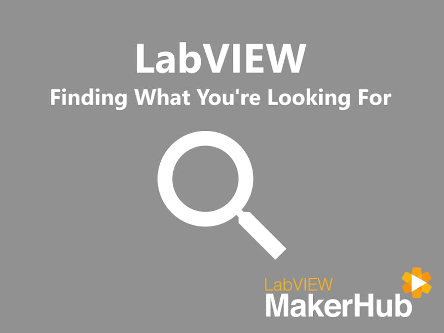 LabVIEW Basics - 06 | Finding What You're Looking For
