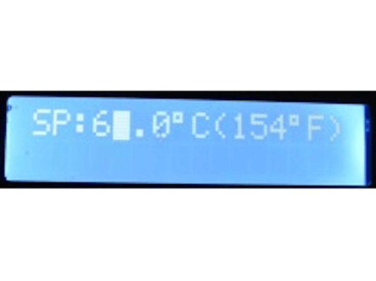 User Interface : choosing temperature setpoint
