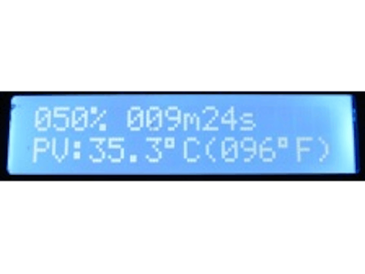 User Interface : identification screen