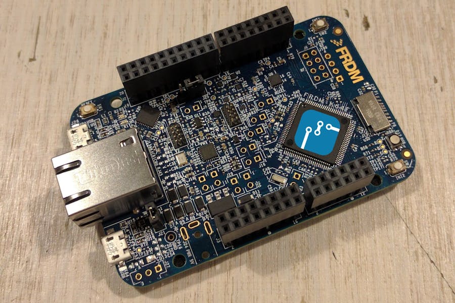 Mongoose Embedded Networking Library on NXP Kinetis