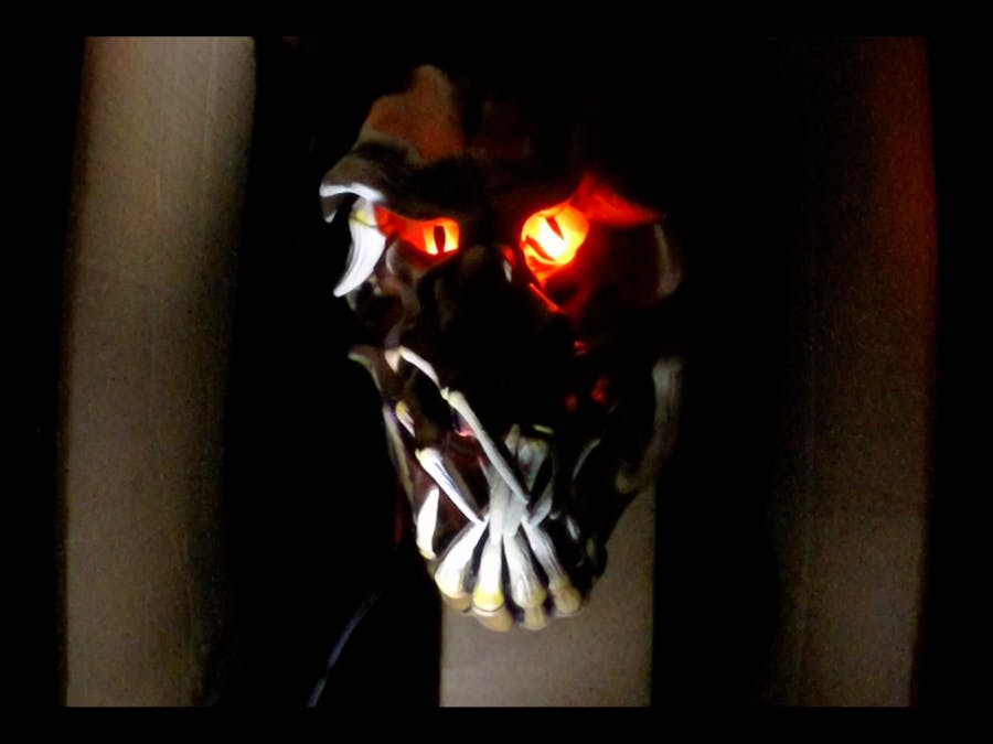PIR Sensor Activated Halloween Scare Prank