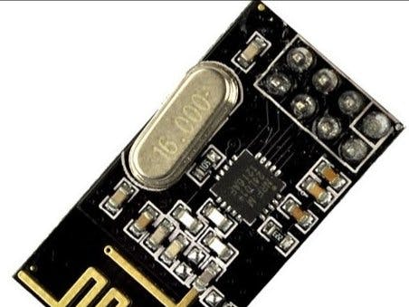 Arduino Wireless Remote with 2.5GHz NRF24L01