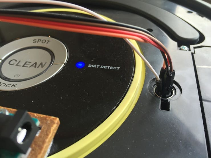 Controlling A Roomba Robot With Arduino And Android Device Hackster Io