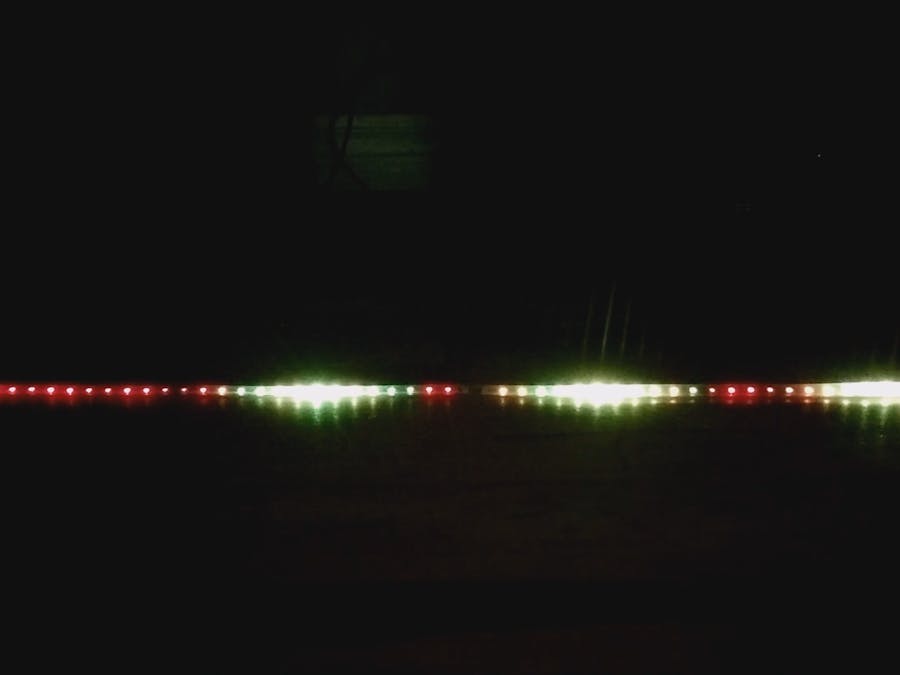 Animating an LED strip from a computer