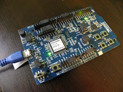 Mongoose Embedded Networking Library on nRF51 and nRF52