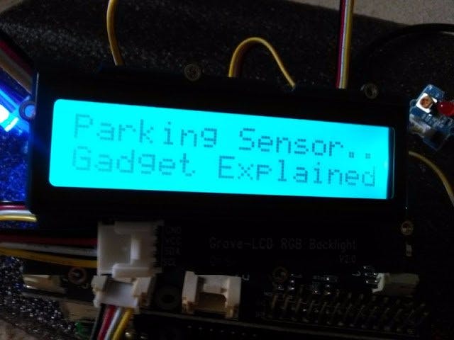 Parking Sensor for Robot Car