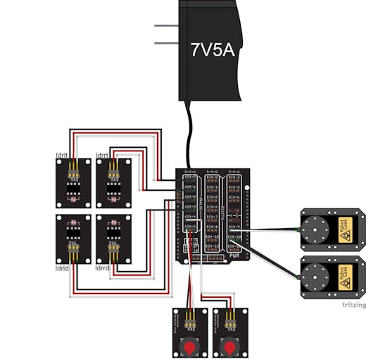 Arduino Sun Tracker Turret Arduino Project Hub