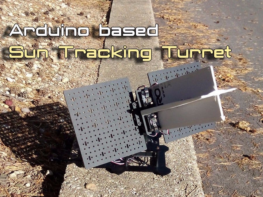 Arduino Sun Tracker Turret