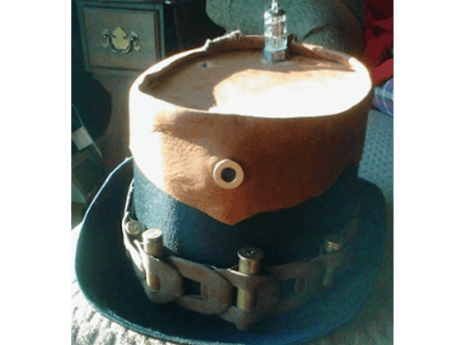 Steampunk Camera Top Hat