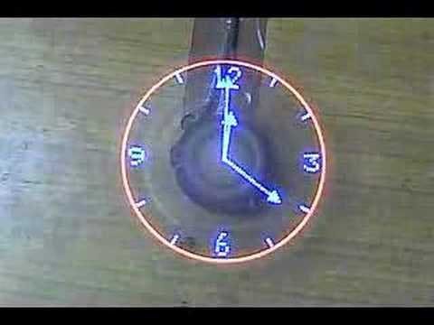LED propeller clock