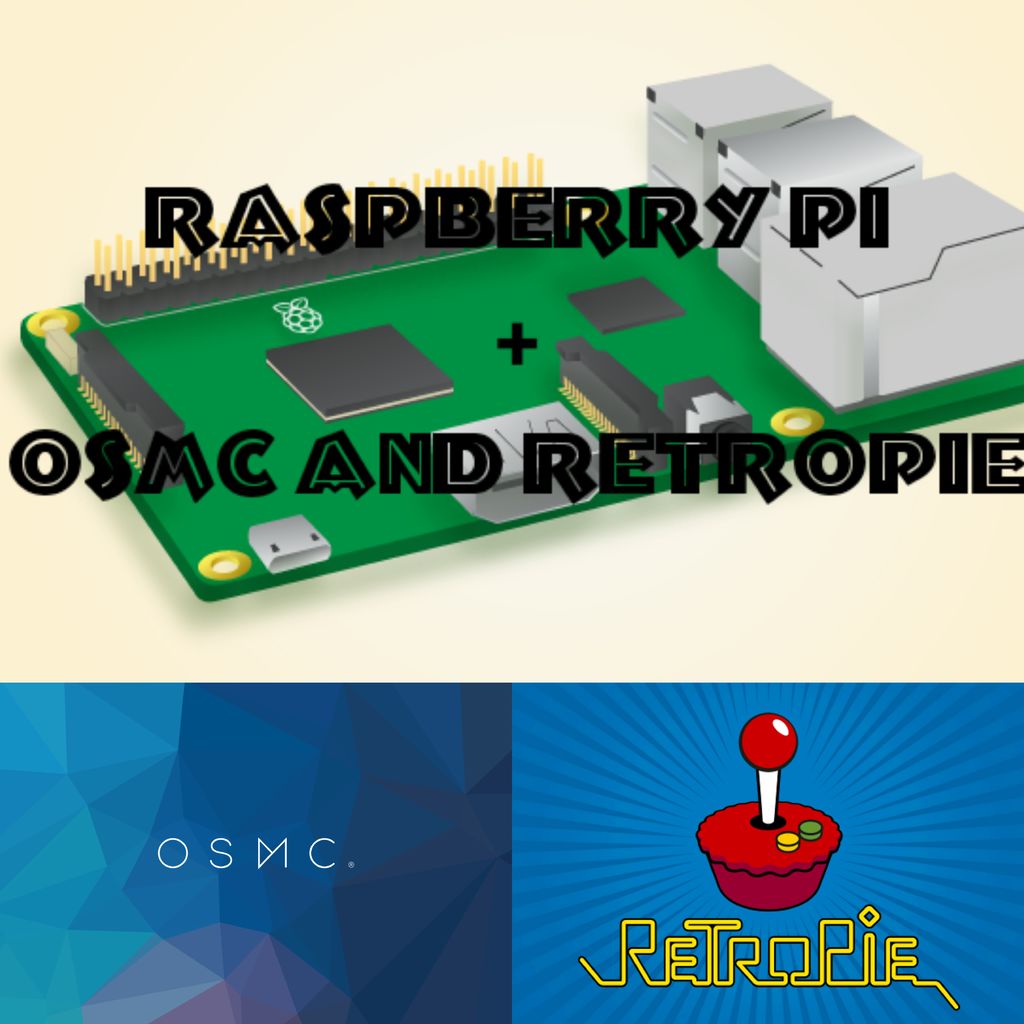how to install retropie and osmc on to raspberry pi 3