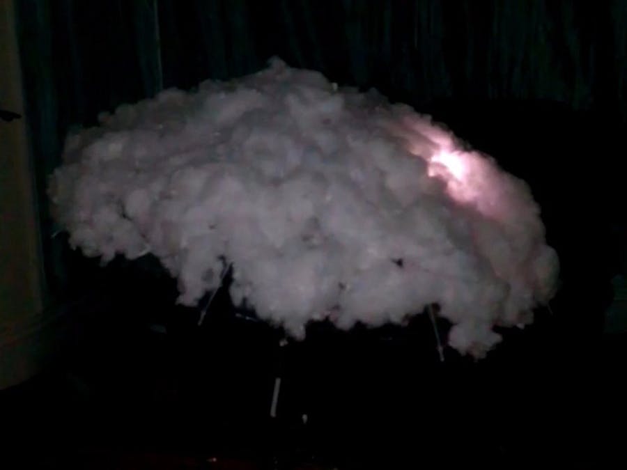 micro:bit controlled Halloween Cloud