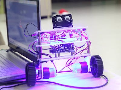 Self Balancing Robot Using Blubug