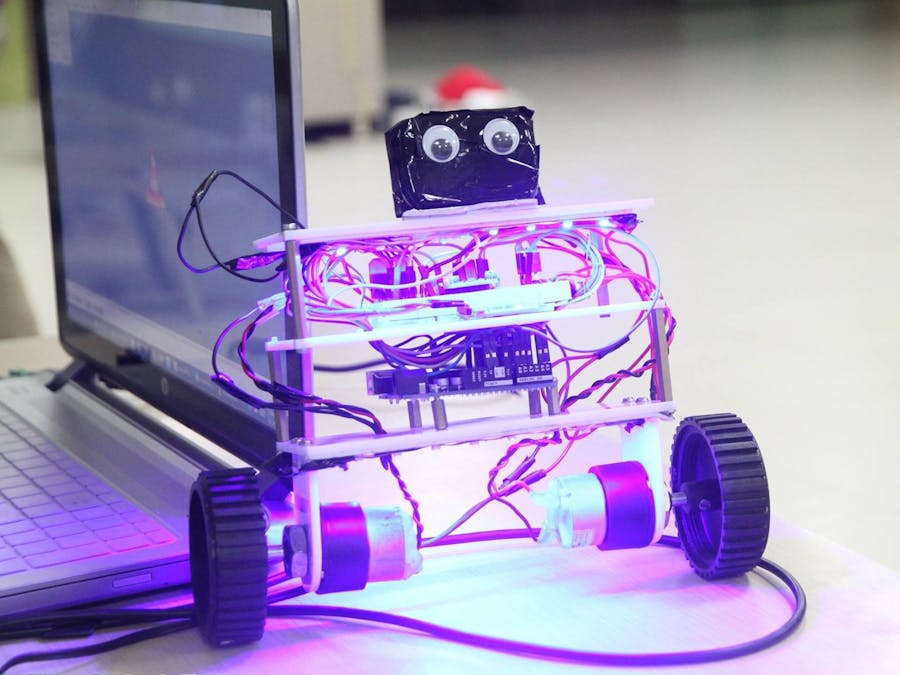 Self Balancing Robot Using Blubug