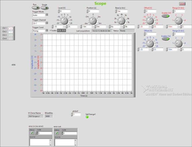 Analog Discovery 2 USB Oscilloscope + LabVIEW Hackster.io