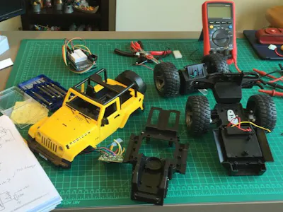 hacking a rc car to control it using an android device hackster io