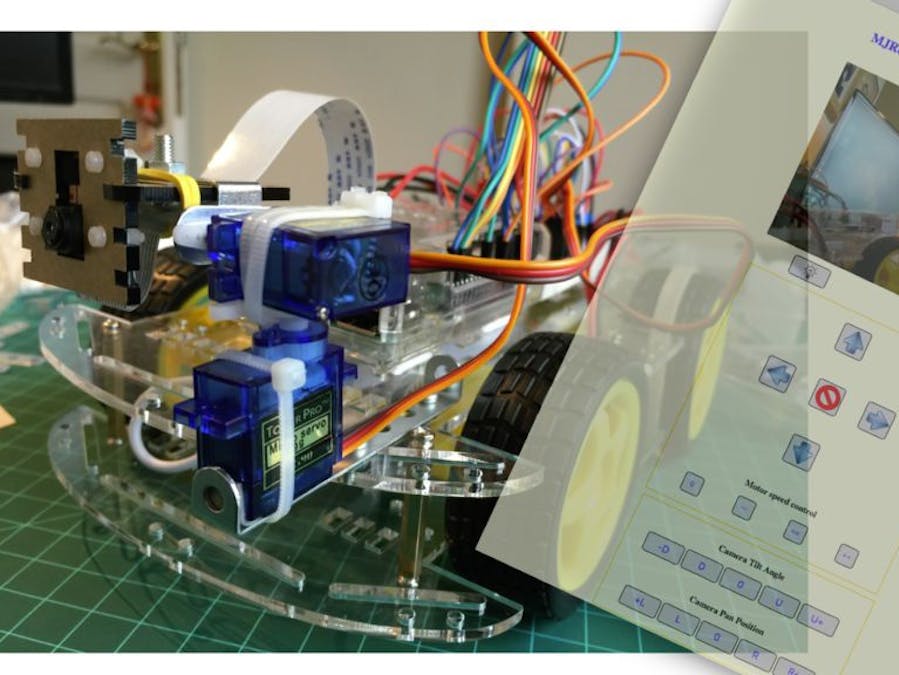 IoT: Raspberry Pi Robot with Video Streamer and Pan/Tilt