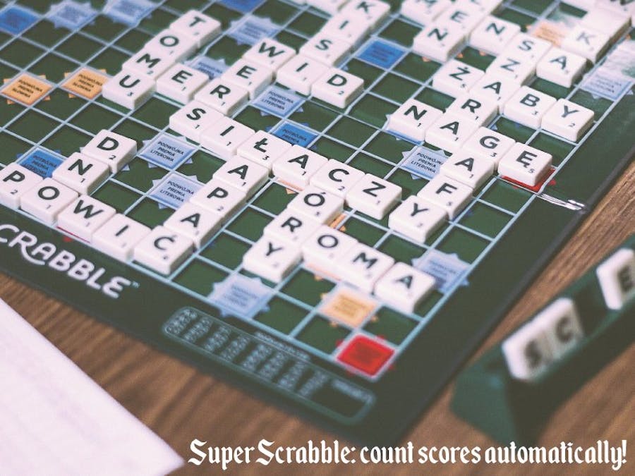 SuperScrabble - Automatic Scores Counter on Scrabble Board