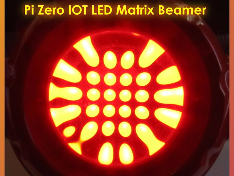 Pi Zero Led Matrix Beamer