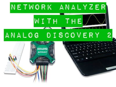 Using the Network Analyzer with the Analog Discovery 2