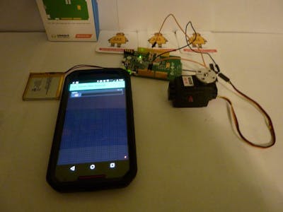 LinkIt One with Blynk to Control a Servo