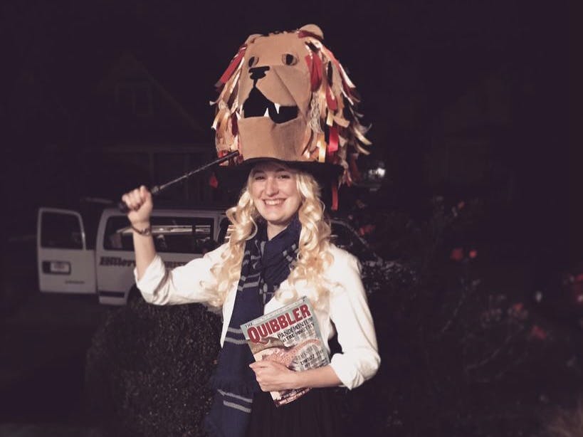 Luna Lovegood Lion Hat (Harry Potter)