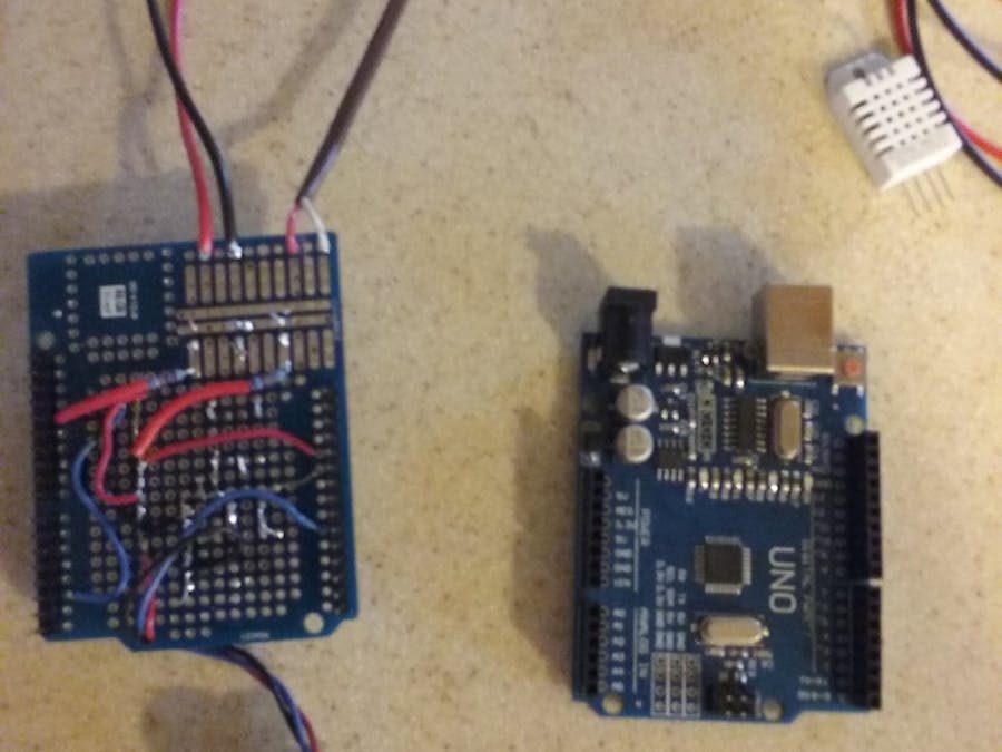 Whole house Arduino based Humidistat for gas hot air furnace
