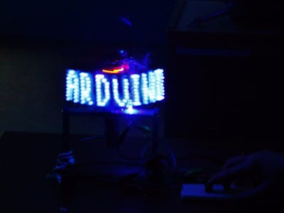 LED Rotation Display
